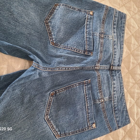 Pilcro Women's Blue Flared Jeans - Picture 4 of 4